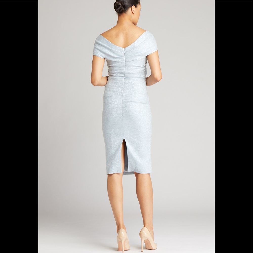 Gorgeous ice blue Teri Jon dress - Picture 2 of 9